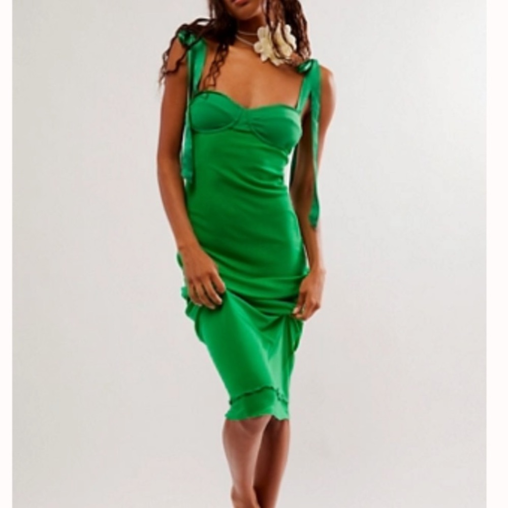 Free people got glam mesh slip dress